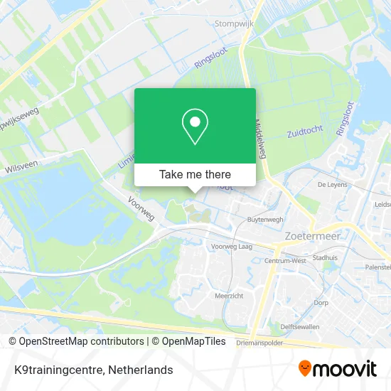 K9trainingcentre map