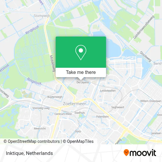 Inktique map