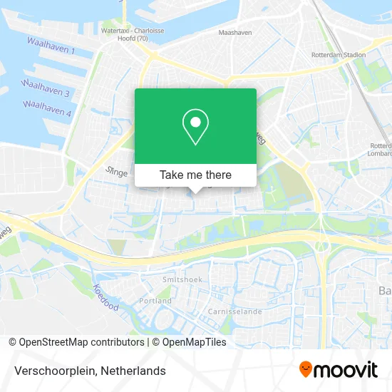 Verschoorplein map