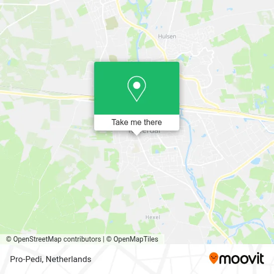 Pro-Pedi map