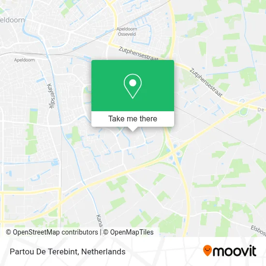 Partou De Terebint map
