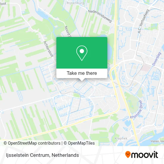 Ijsselstein Centrum map