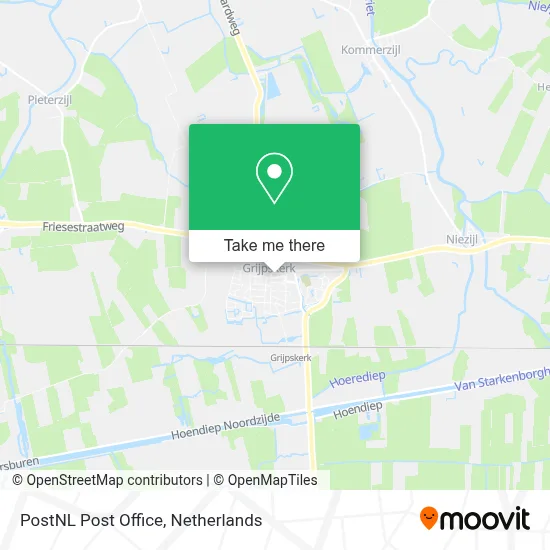 Postnl Postkantoor map