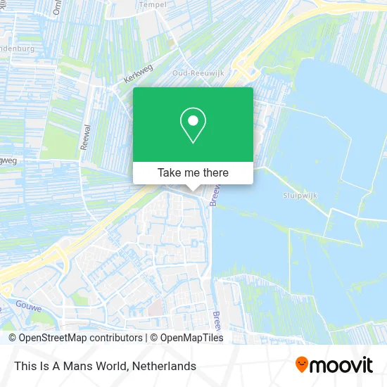 This Is A Mans World map