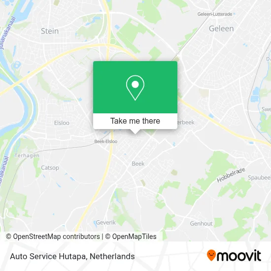 Auto Service Hutapa map