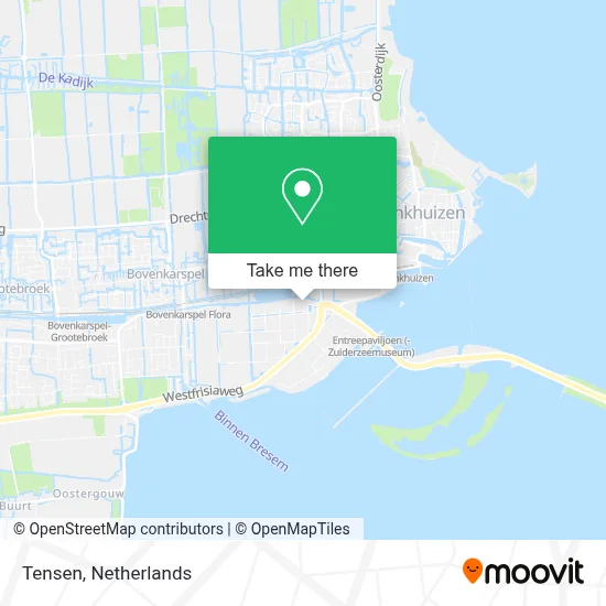 Tensen map