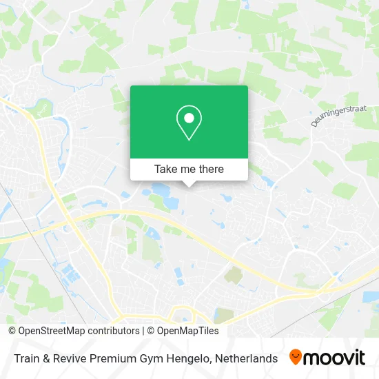 Train & Revive Premium Gym Hengelo map