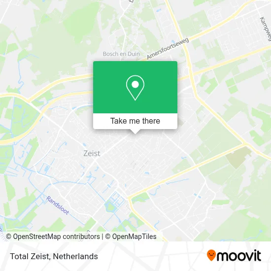Total Zeist map