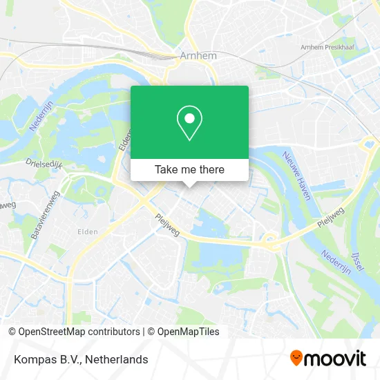 Kompas B.V. map