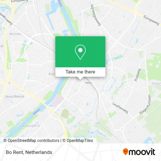 Bo Rent map