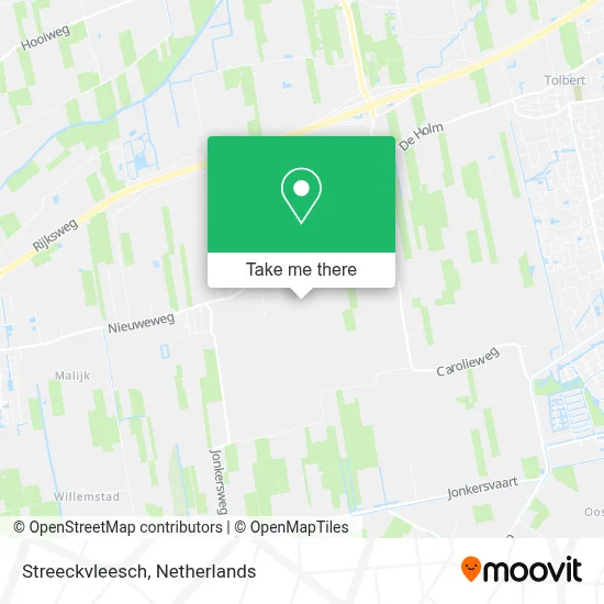 Streeckvleesch map