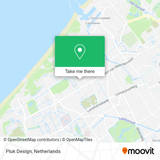 Pluk Design map