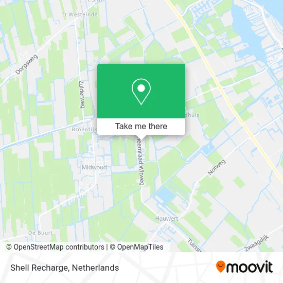 Shell Recharge map