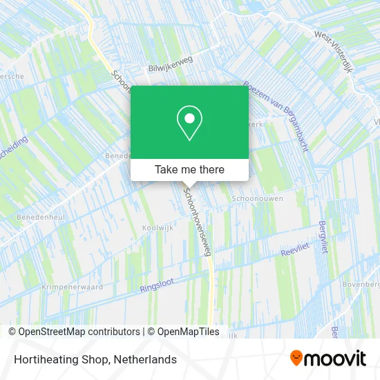 Hortiheating Shop map