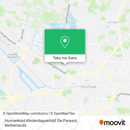 Humankind Kinderdagverblijf De Parasol map