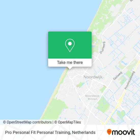Pro Personal Fit Personal Training map