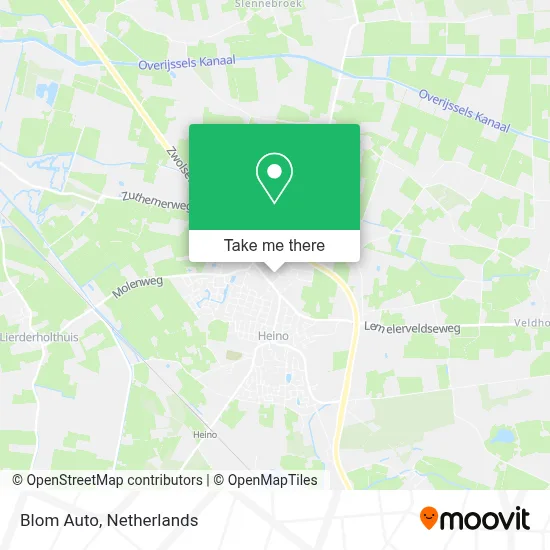 Blom Auto map