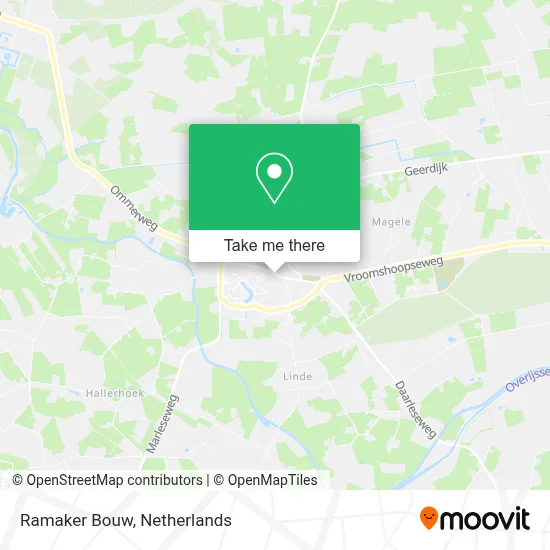 Ramaker Bouw map