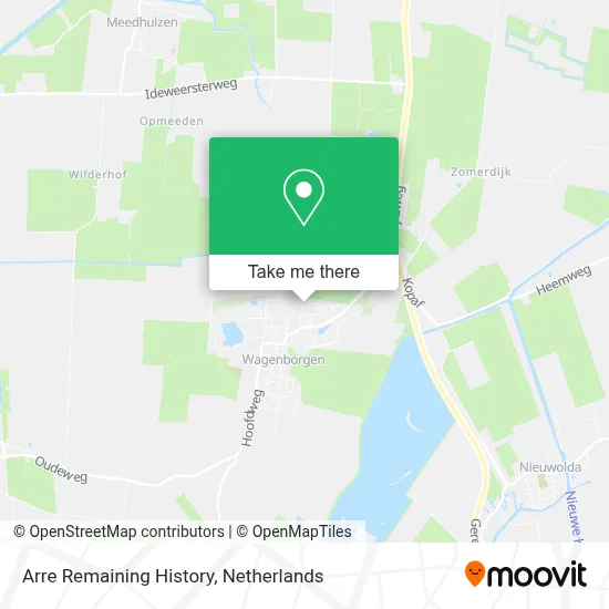 Arre Remaining History map