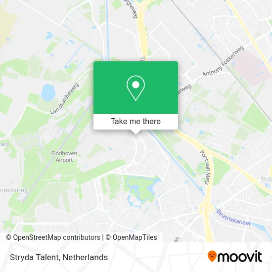 Stryda Talent map