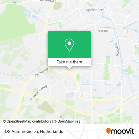DS Automobielen map
