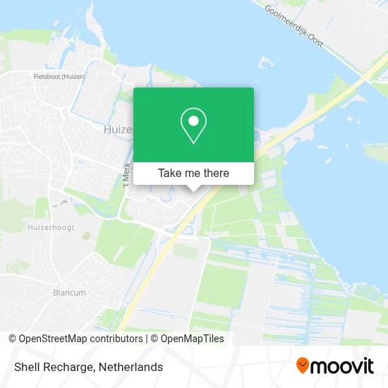 Shell Recharge map