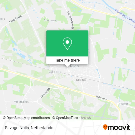 Savage Nails map