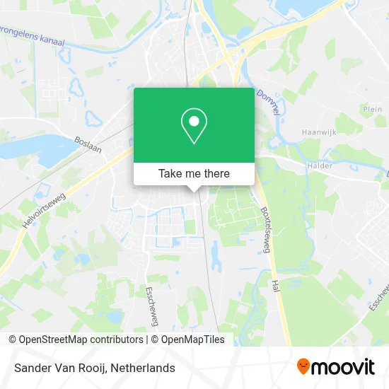 Sander Van Rooij map