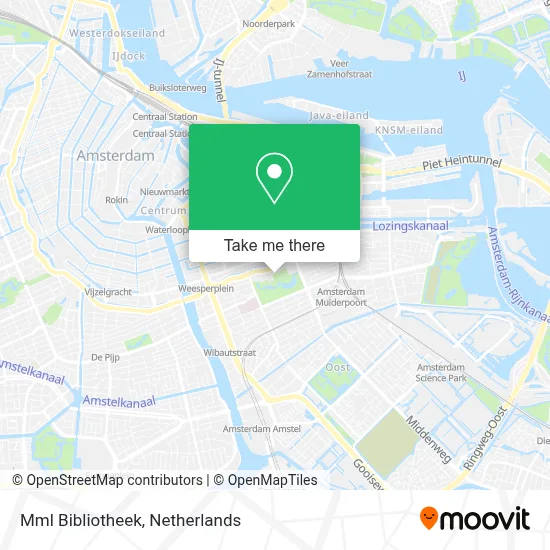 Mml Bibliotheek map