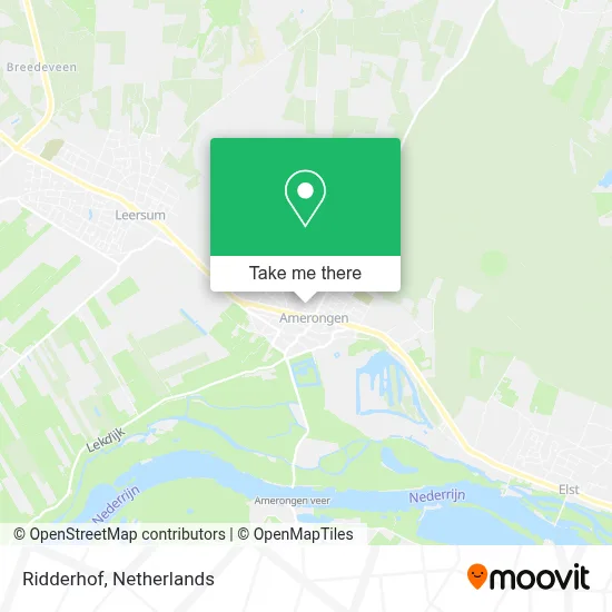 Ridderhof map