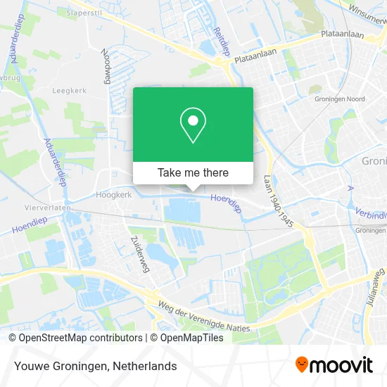 Youwe Groningen map