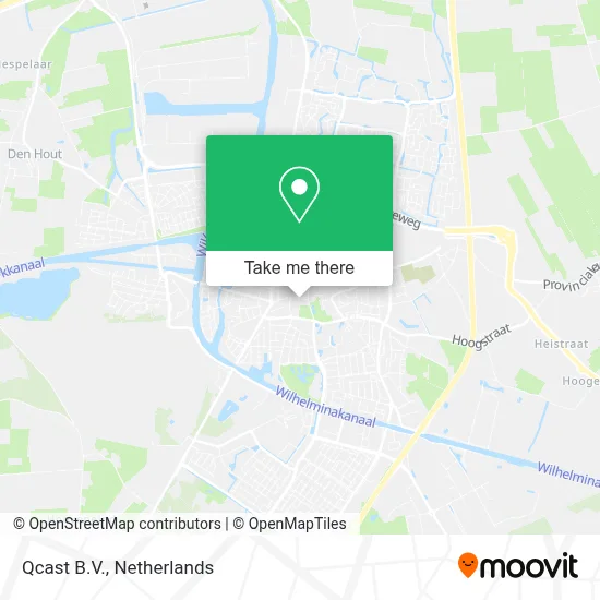 Qcast B.V. map