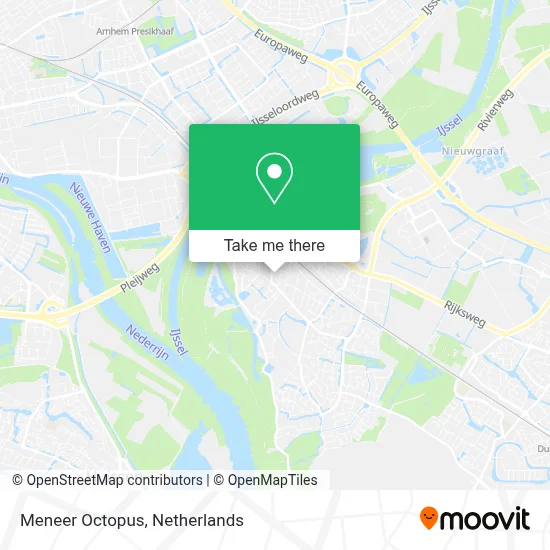 Meneer Octopus map