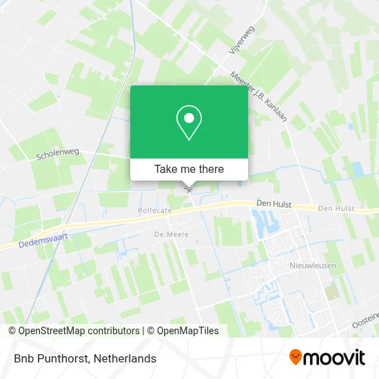 Bnb Punthorst Karte