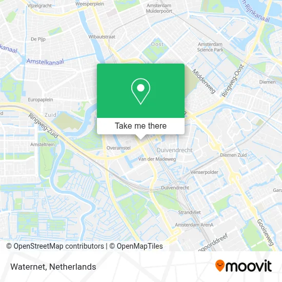 Waternet map