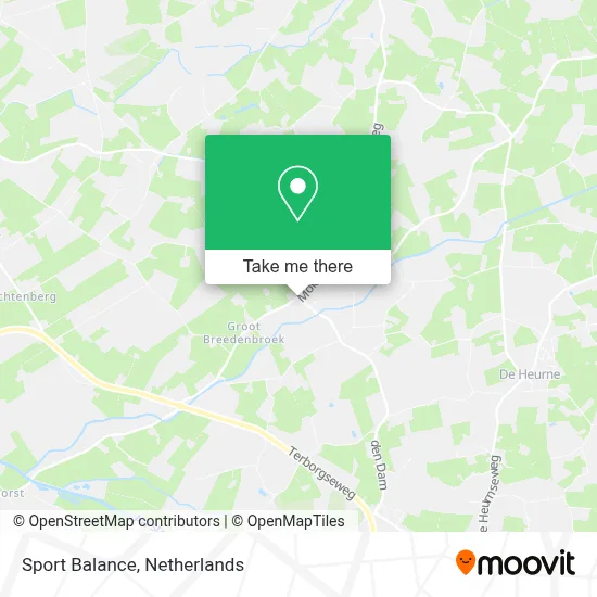 Sport Balance map