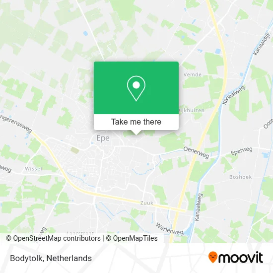 Bodytolk map
