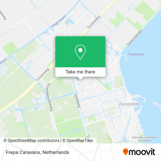 Frepa Caravans map