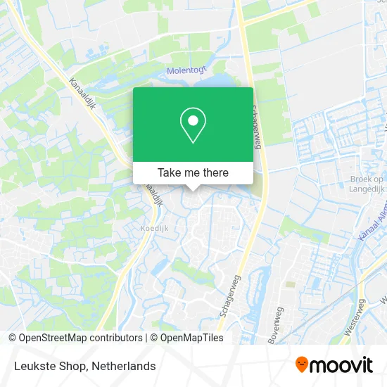 Leukste Shop map