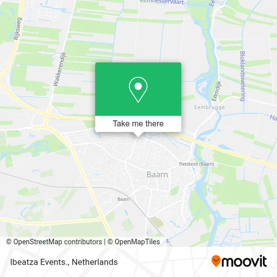 Ibeatza Events. map