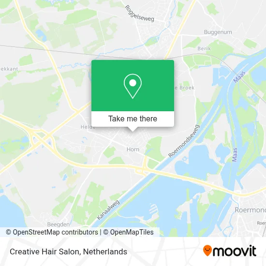 Kapsalon Creative map