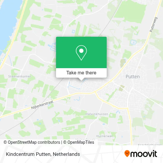 Kindcentrum Putten map