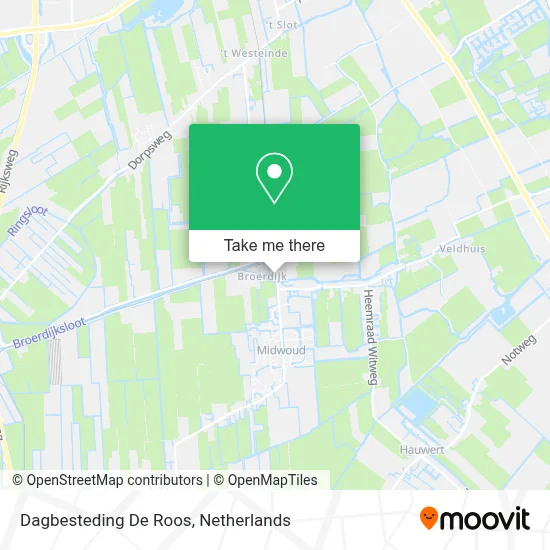 Dagbesteding De Roos Karte