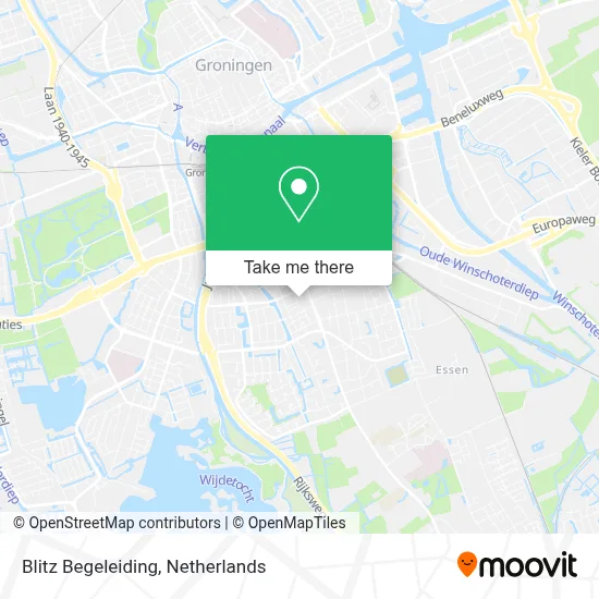 Blitz Begeleiding map