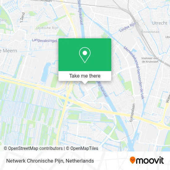 Netwerk Chronische Pijn Karte