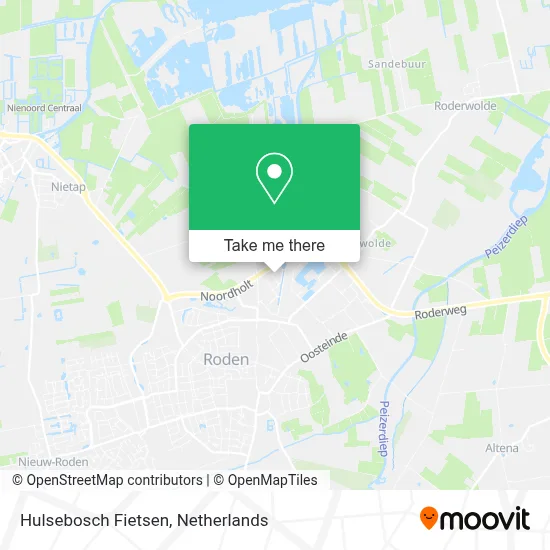 Hulsebosch Fietsen map