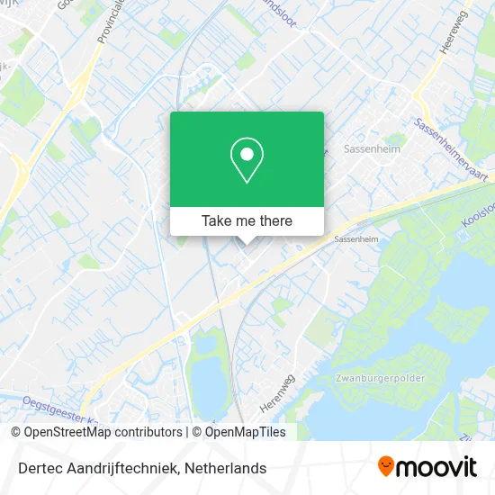 Dertec Aandrijftechniek Karte