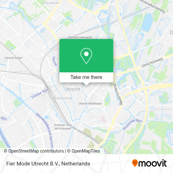 Fier Mode Utrecht B.V. map
