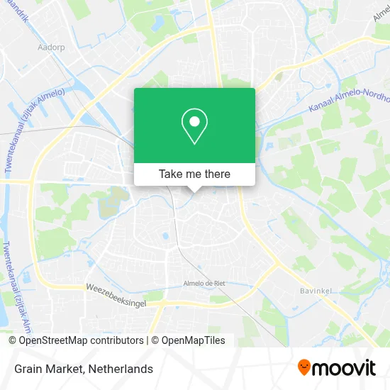 Korenmarkt map