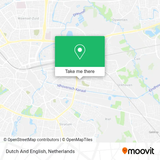 Dutch And English map